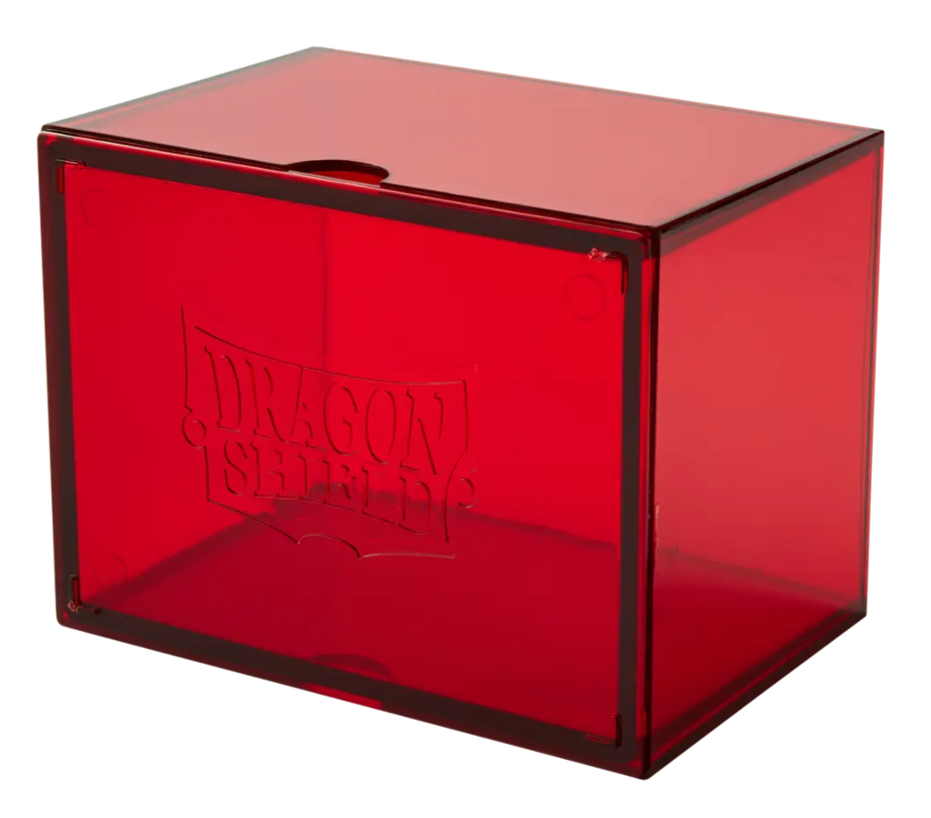 Dragon Shield rode stapelbare TCG deckbox. Te kopen bij Spellcast.