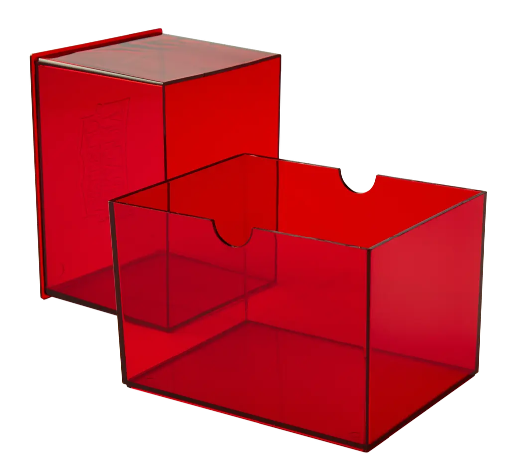 Dragon Shield rode stapelbare TCG deckbox. Te kopen bij Spellcast.