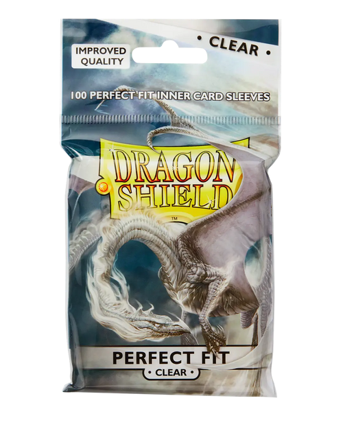 Dragon Shield - Perfect fit sleeves - CLEAR (100 Stuks)