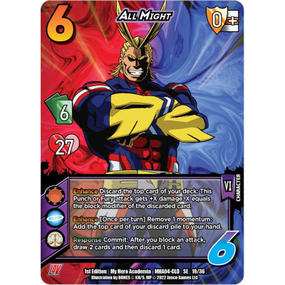 Universe My Hero Academia All Might vs All For One | Spellcast
